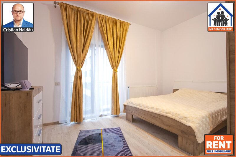 Prelungirea Ghencea, apartament 2 cam. bloc nou, mobilat, utilat.