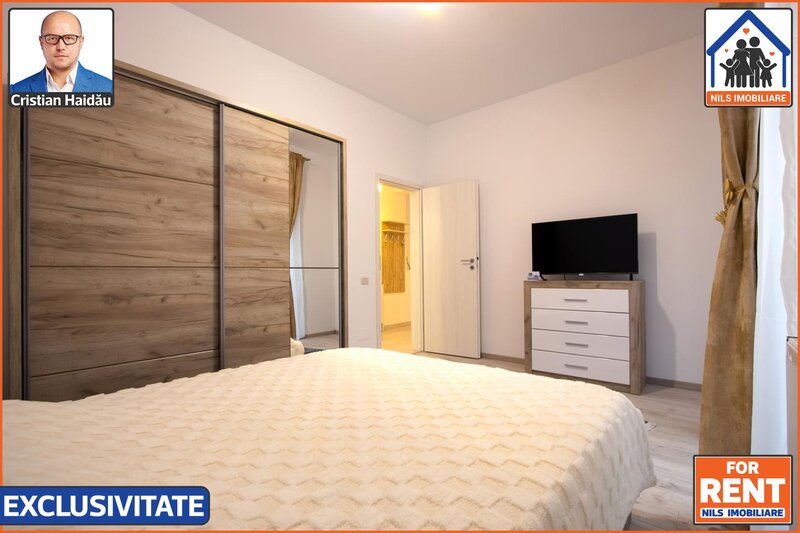 Prelungirea Ghencea, apartament 2 cam. bloc nou, mobilat, utilat.