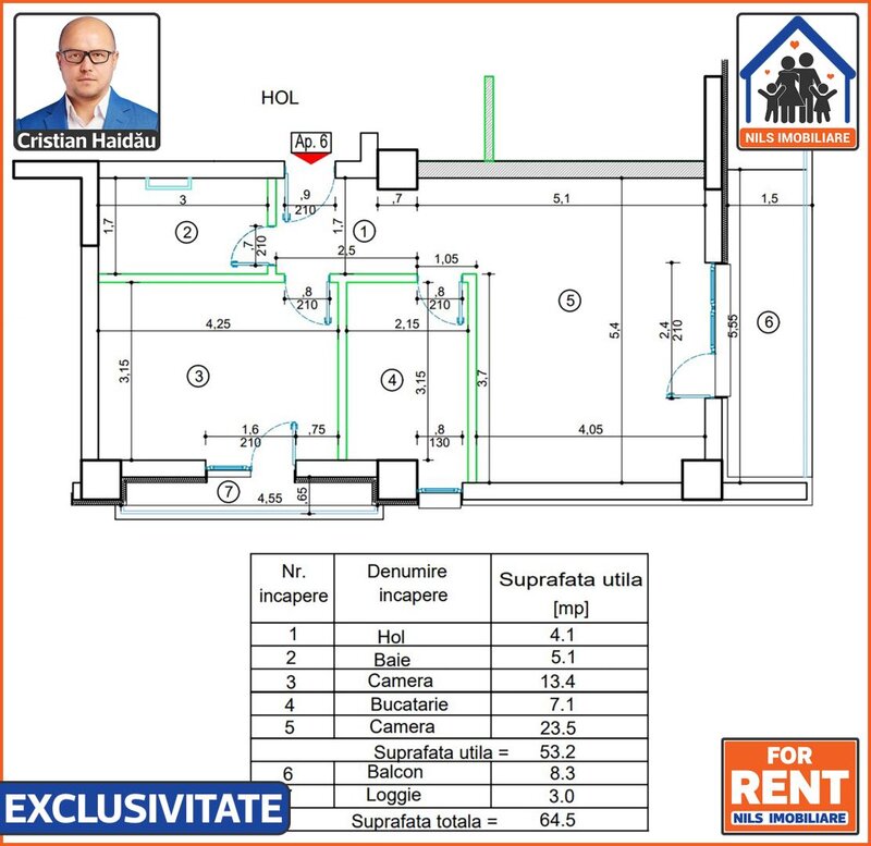 Prelungirea Ghencea, apartament 2 cam. bloc nou, mobilat, utilat.